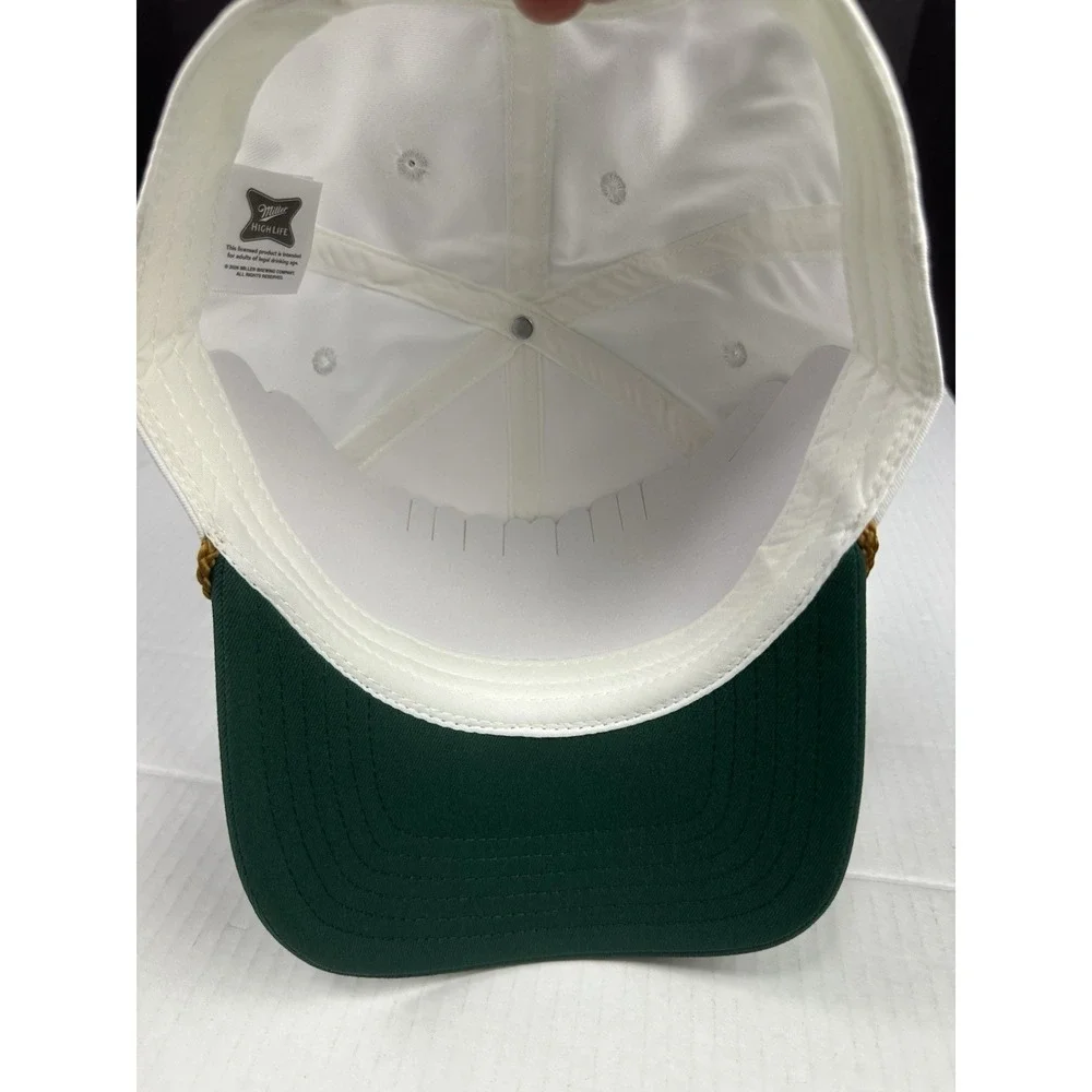 Miller High Life Rope Snapback Hat Made The American Way Beer Trucker Cap NEW